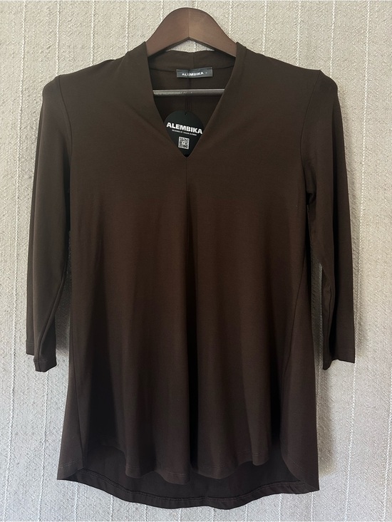 Tops - NWT Alembika Essential V Neck Tunic